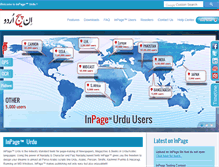 Tablet Screenshot of inpage.com