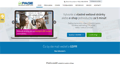 Desktop Screenshot of inpage.sk