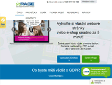 Tablet Screenshot of inpage.cz
